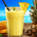 smoothie de frutas tropicais
