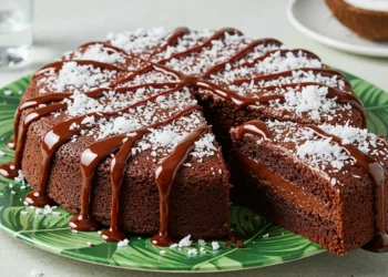 Bolo de Chocolate com Coco