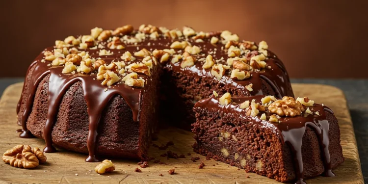 Bolo de Chocolate com Nozes - Clique para ver mais detalhes Bolo de Chocolate com Nozes