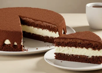 Bolo De Chocolate Com Recheio De Leite Ninho