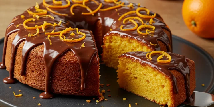 Bolo de Laranja com Chocolate - Clique para ver mais detalhes Bolo de Laranja com Chocolate
