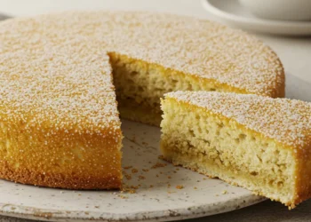 Bolo de Tapioca Granulada